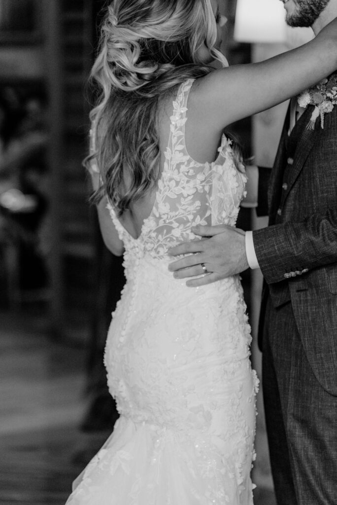 Bride and groom first dance at Terrain Gardens at Styers in Glen Mills, PA!
