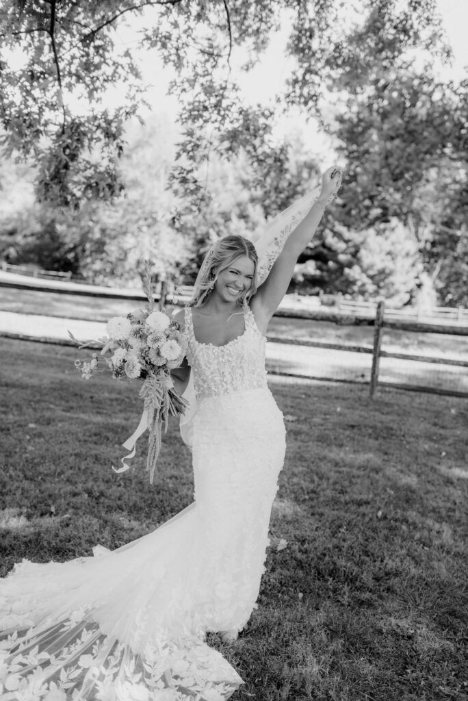 Documentary bridal portraits at Inn at Grace Winery in Glen Mills, PA.